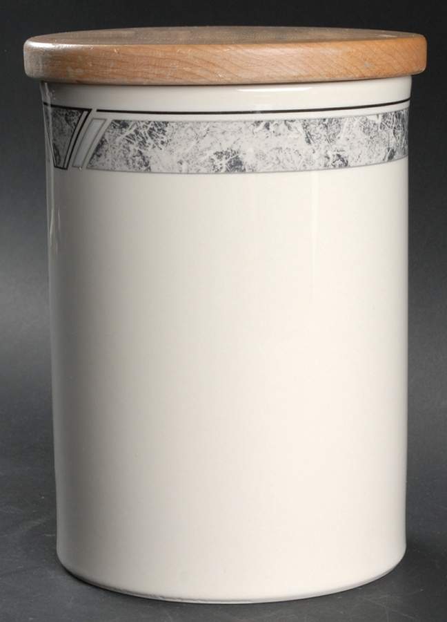 Natural Accent Granite Large Canister & Lid by Lenox-1