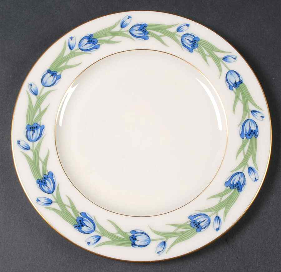 Natoma White Luncheon Plate by Lenox-1