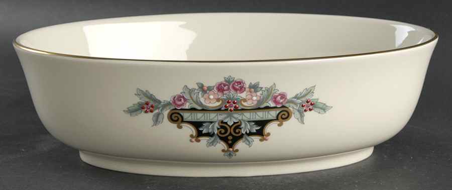 Newbury Square 9" Oval Vegetable Bowl by Lenox-1