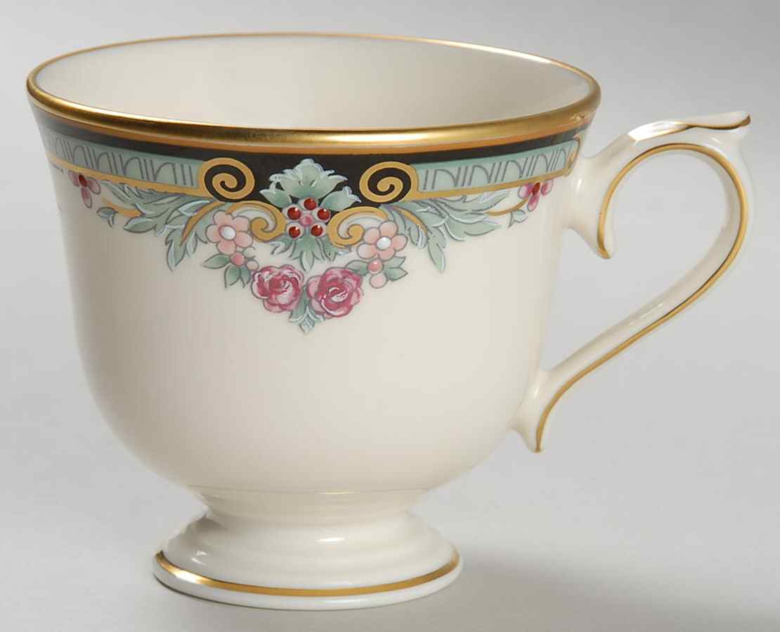 Newbury Square Footed Demitasse Cup by Lenox-1