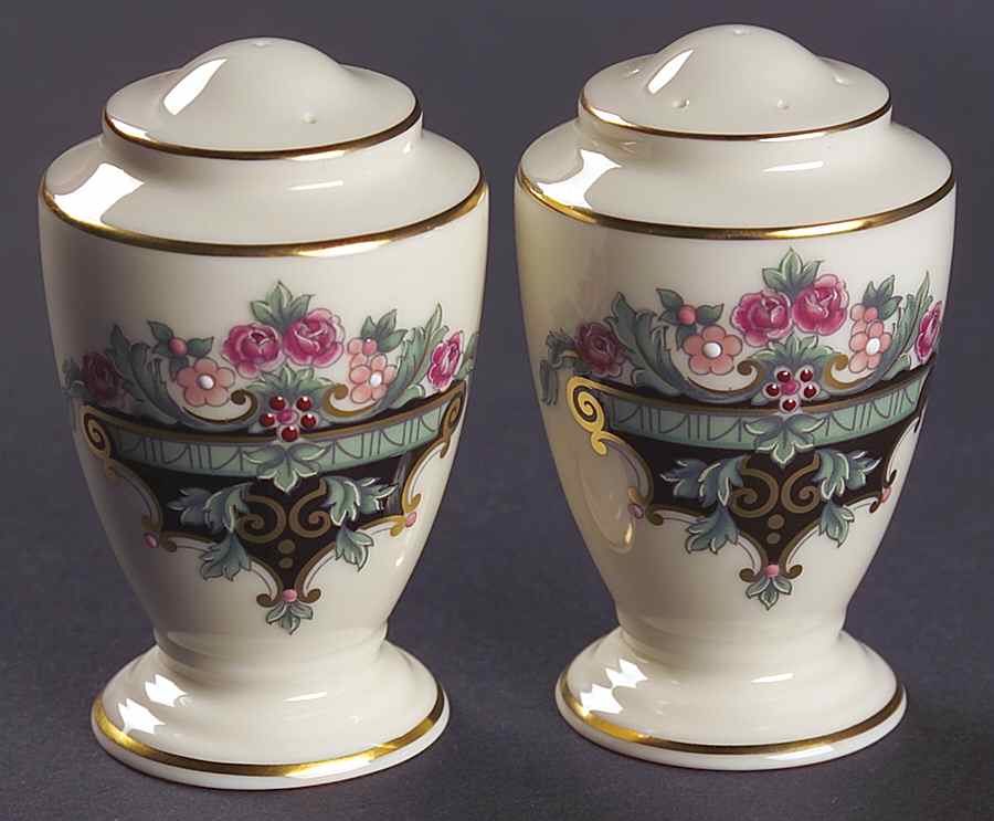 Newbury Square 99 Shape Salt & Pepper Set by Lenox-1