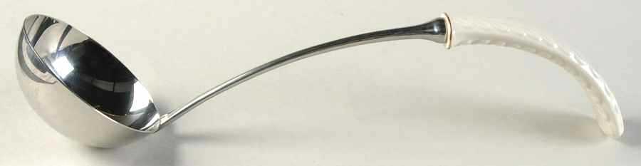 Newbury Square Tureen Ladle with Stainless Bowl by Lenox-1