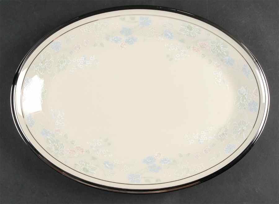Nicole 14" Oval Serving Platter by Lenox-1
