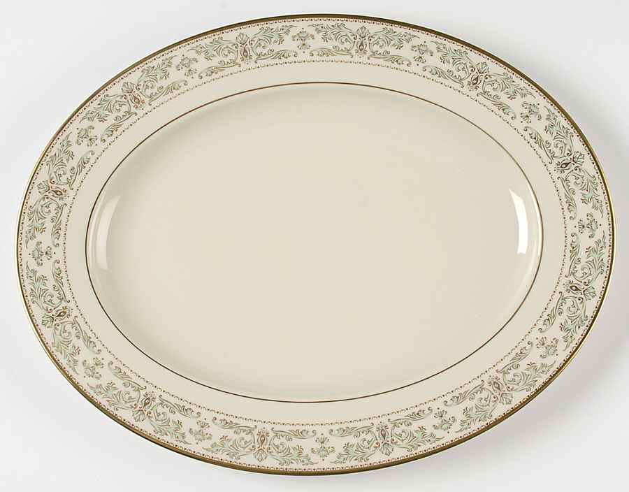 Noblesse 15" Oval Serving Platter by Lenox-1