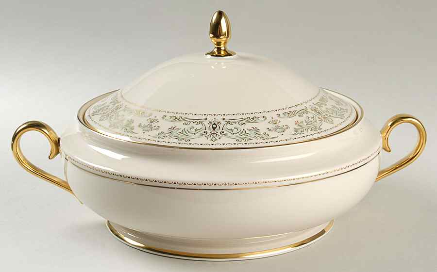 Noblesse Round Covered Vegetable by Lenox-1