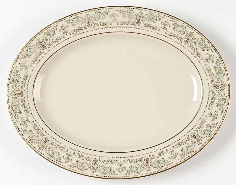 Noblesse 13" Oval Serving Platter by Lenox-1