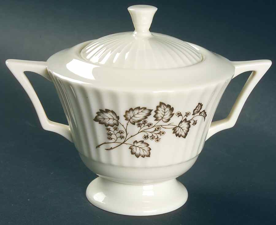 Nocturne Sugar Bowl & Lid by Lenox-1