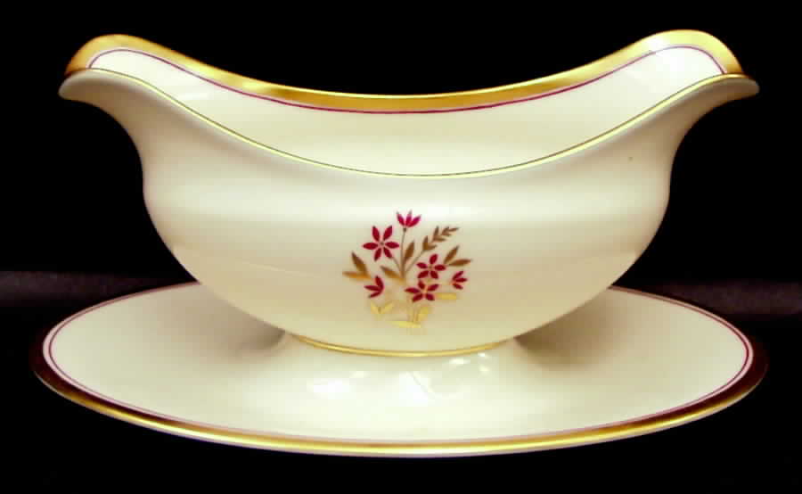 Nydia Gravy Boat with Attached Underplate by Lenox-1