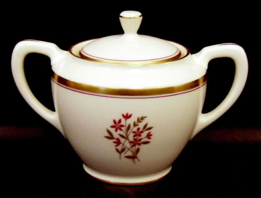 Nydia Sugar Bowl & Lid by Lenox-1