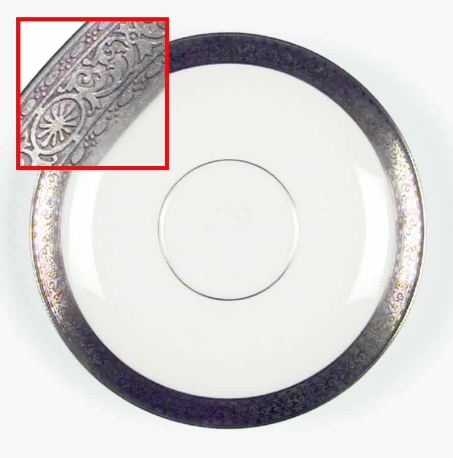 Standford Platinum Saucer by Lenox-1
