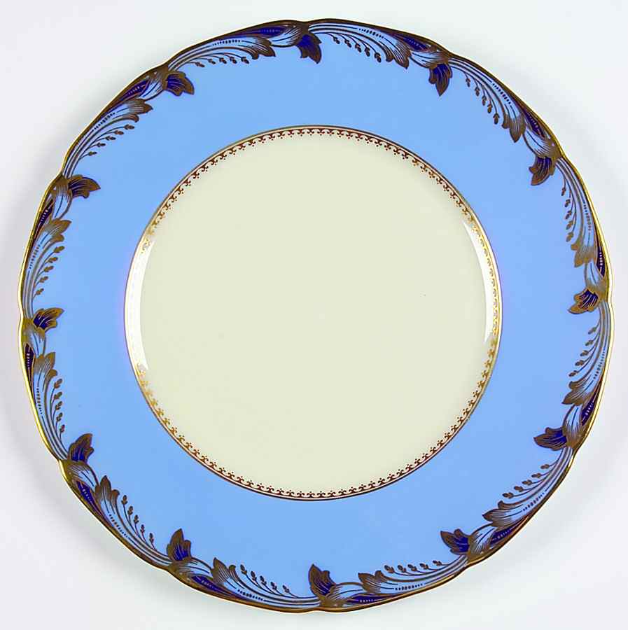O427X17-1 Dawn Blue (Scalloped) Dinner Plate by Lenox-1