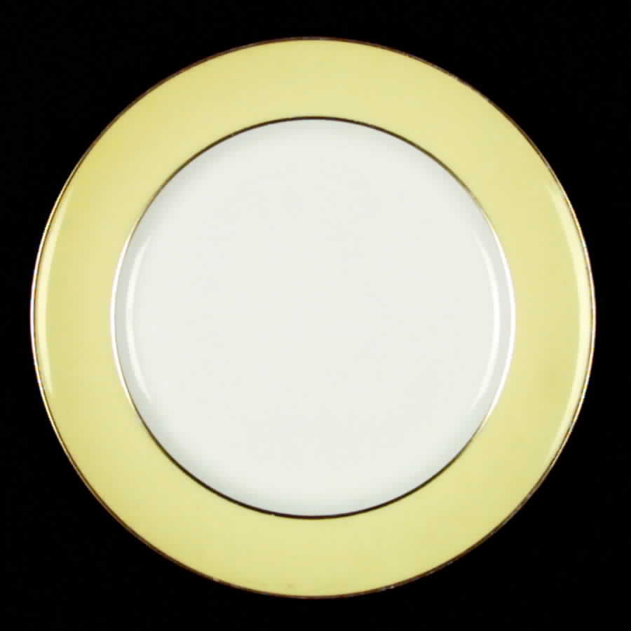 O46B Yellow Salad Plate by Lenox-1