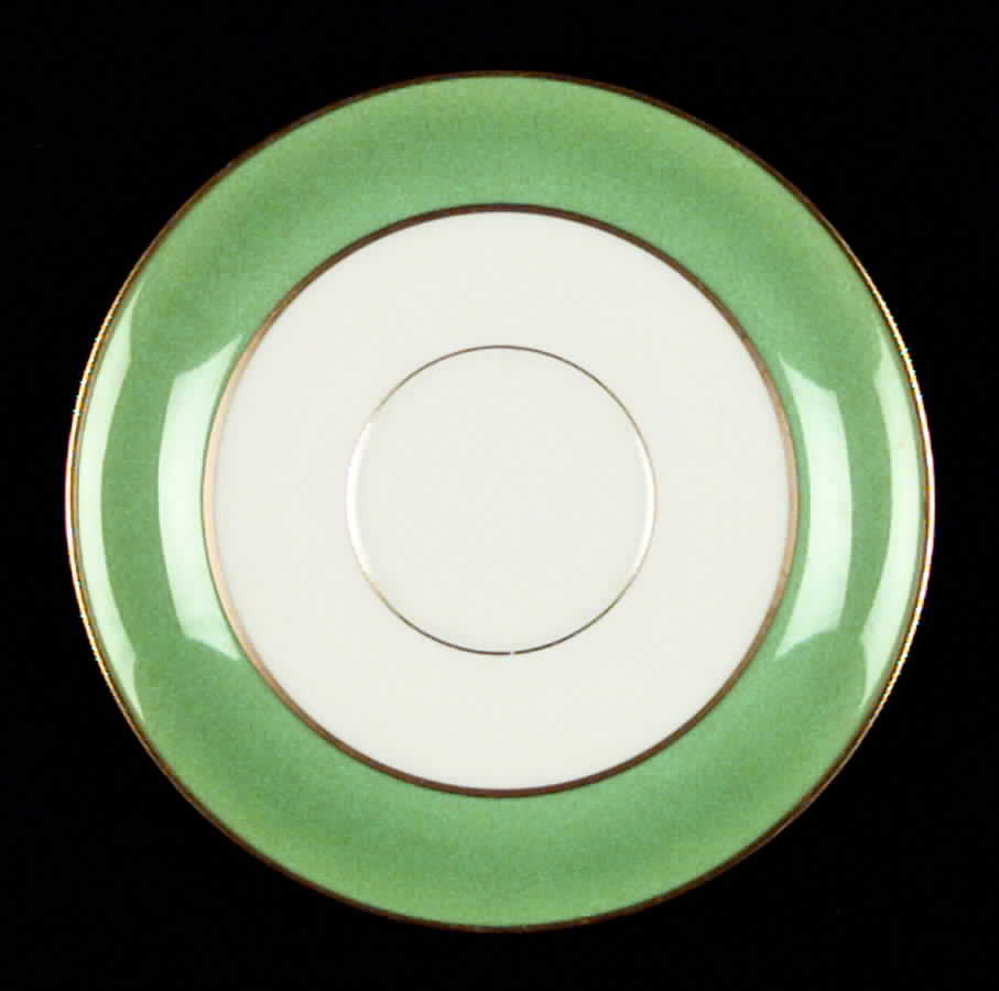 O46G Lettuce Green Saucer by Lenox-1