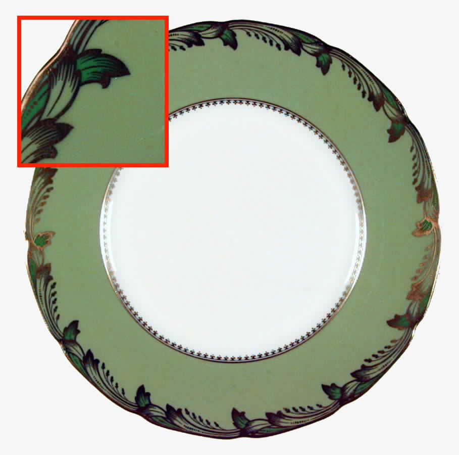 O475X30-1 Celadon (Scalloped) Dinner Plate by Lenox-1