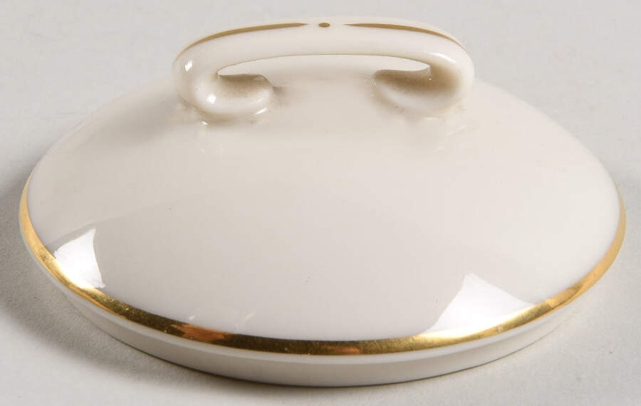 Olympia Gold Lid for Sugar Bowl by Lenox-1