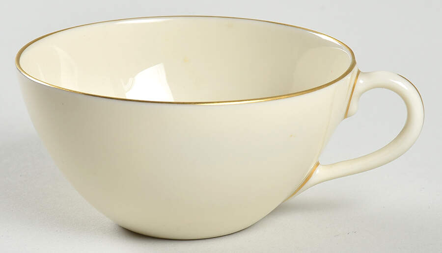 Olympia Gold Flat Cup by Lenox-1