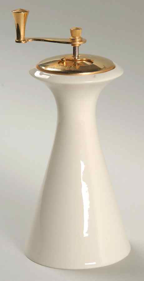 Olympia Gold Pepper Mill by Lenox-1
