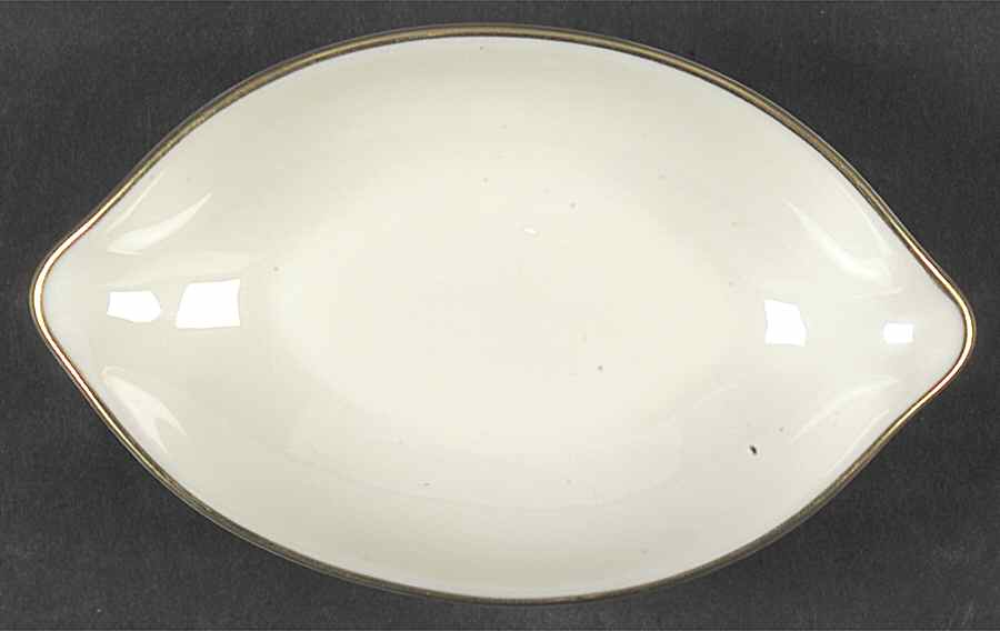 Olympia Gold 4" Oval Ashtray by Lenox-1