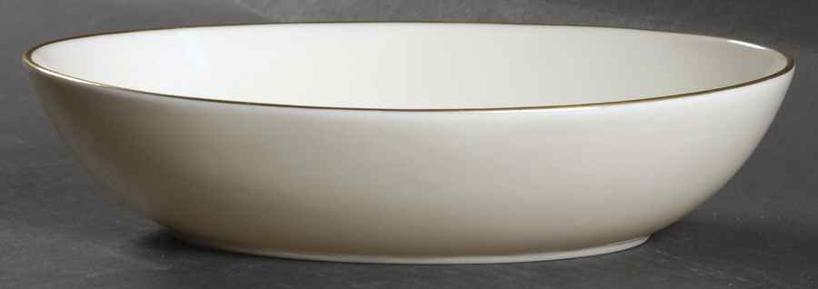 Olympia Gold 8" Oval Vegetable Bowl by Lenox-1