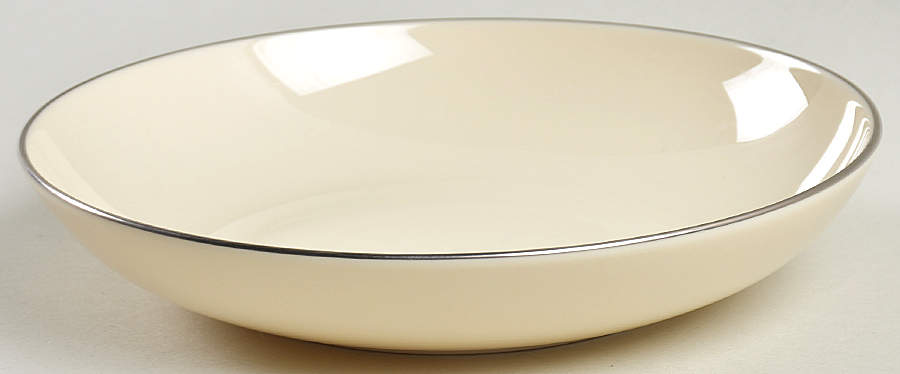 Olympia Platinum Coupe Soup Bowl by Lenox-1