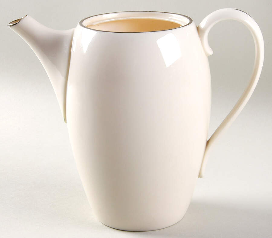 Olympia Platinum Coffee Pot No Lid by Lenox-1