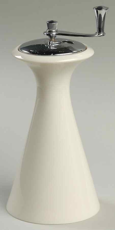 Olympia Platinum Pepper Mill by Lenox-1