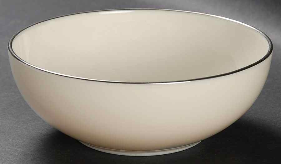 Olympia Platinum Coupe Cereal Bowl by Lenox-1