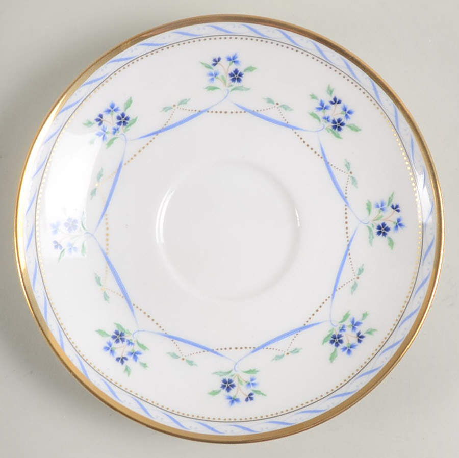 Orleans Blue Saucer by Lenox-1