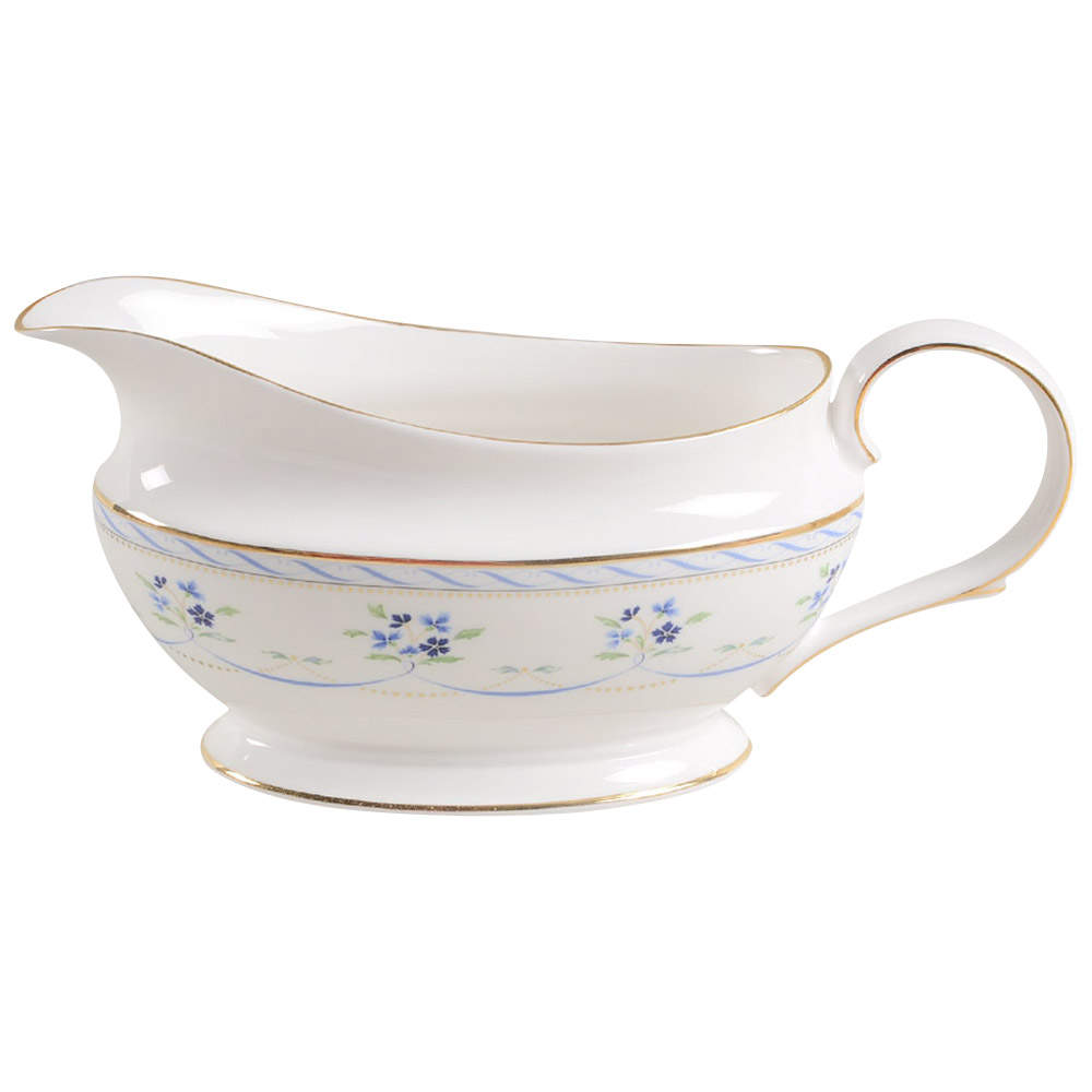 Orleans Blue Gravy Boat by Lenox-1