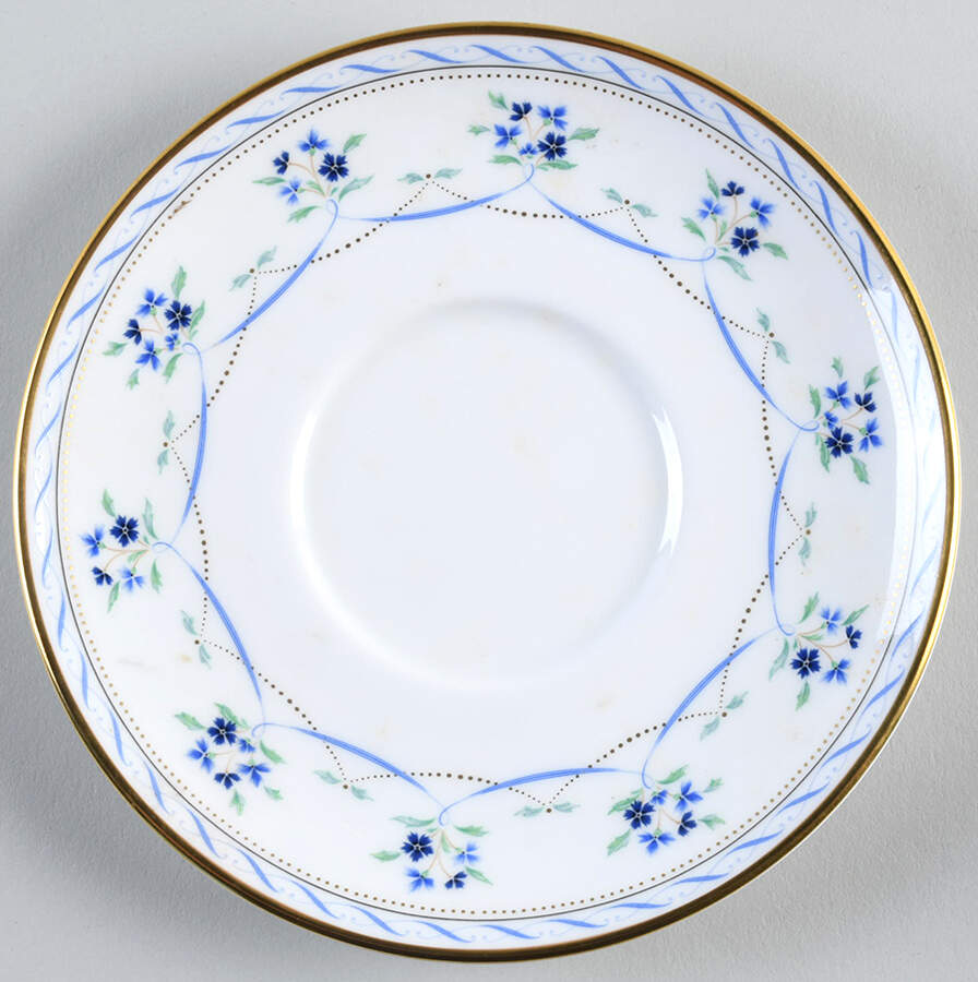 Orleans Blue Saucer for Cream Soup Bowl by Lenox-1