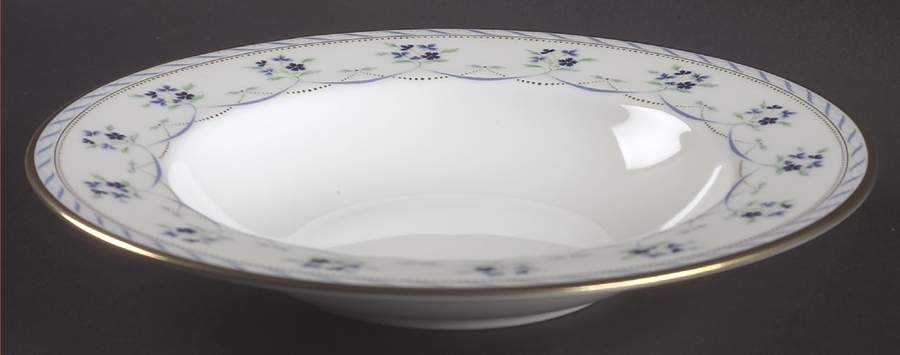 Orleans Blue Rim Soup Bowl by Lenox-1
