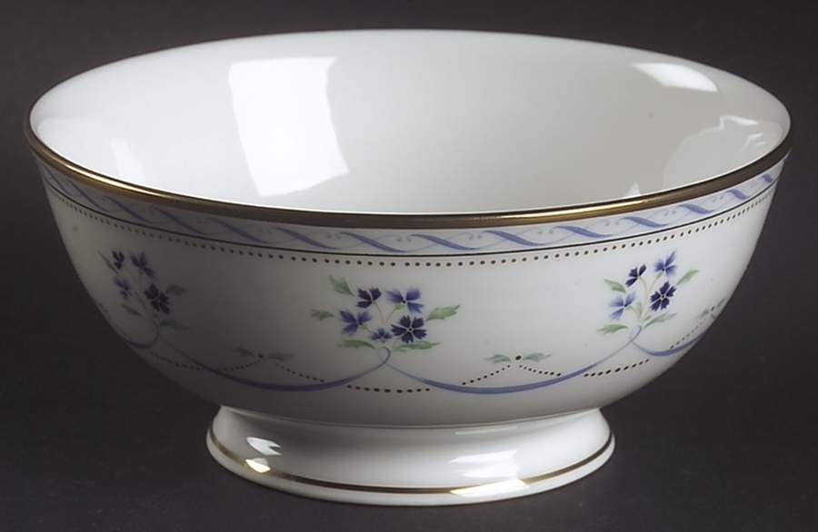 Orleans Blue Fruit/Dessert (Sauce) Bowl by Lenox-1
