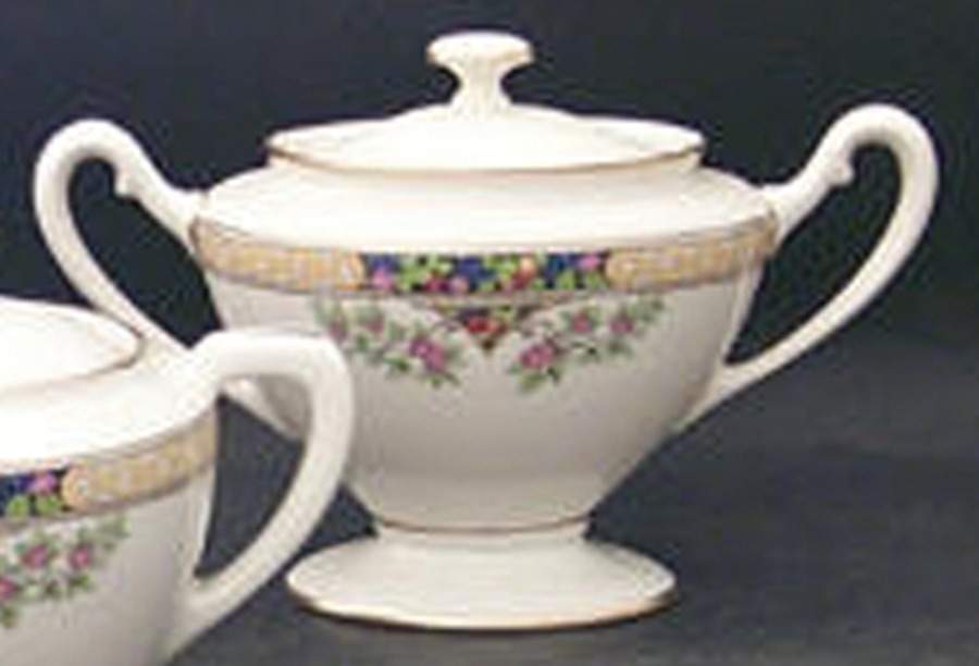 The Orchard Sugar Bowl & Lid by Lenox-1