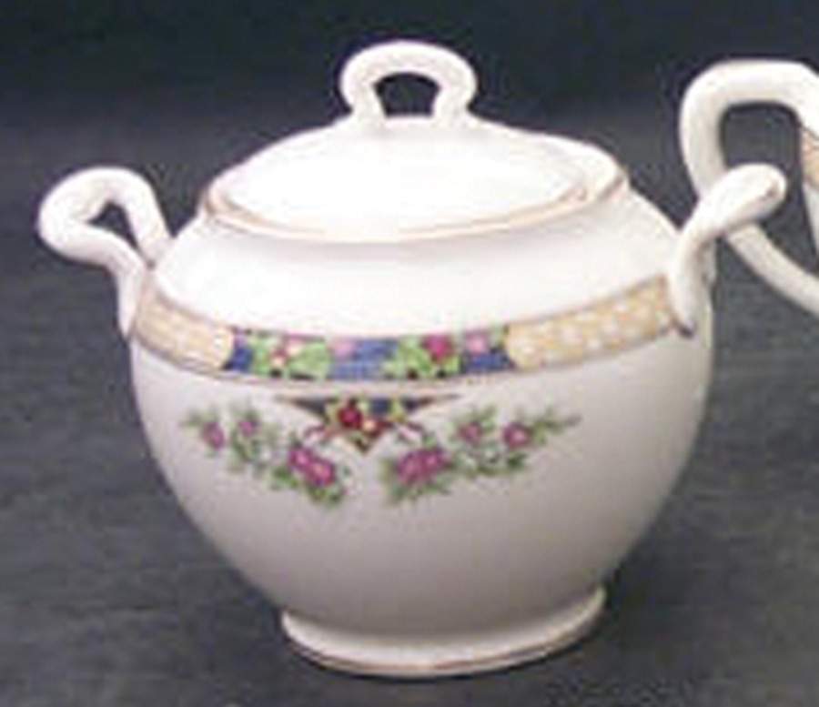 The Orchard Sugar Bowl & Lid by Lenox-1