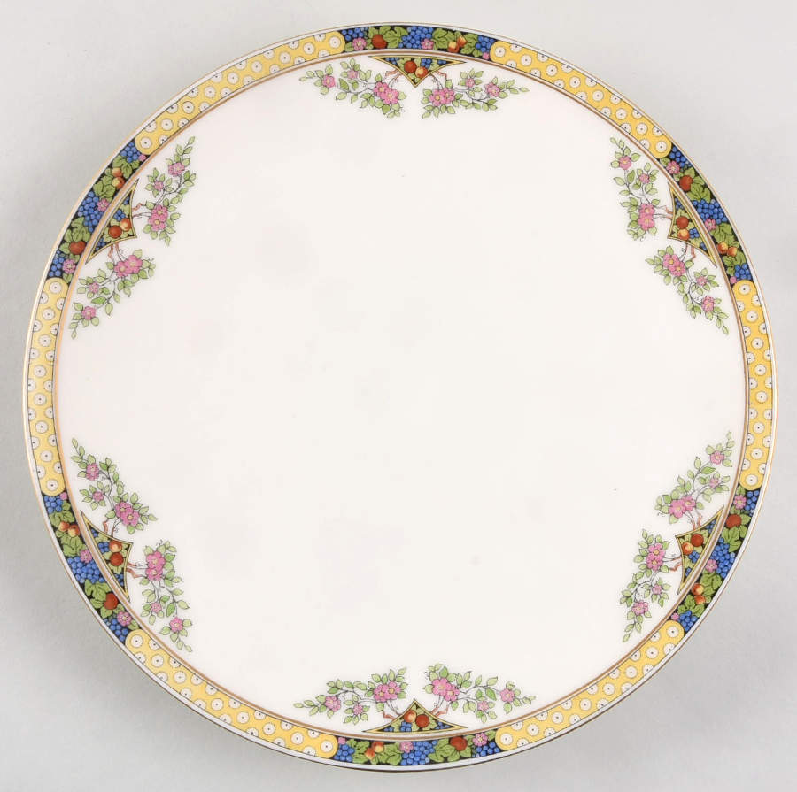 The Orchard Large Footed Sandwich Plate by Lenox-1