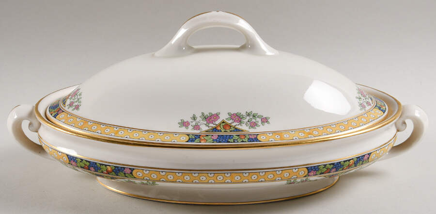 The Orchard Oval Covered Vegetable by Lenox-1