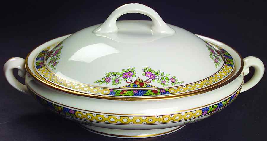 The Orchard Round Covered Vegetable by Lenox-1