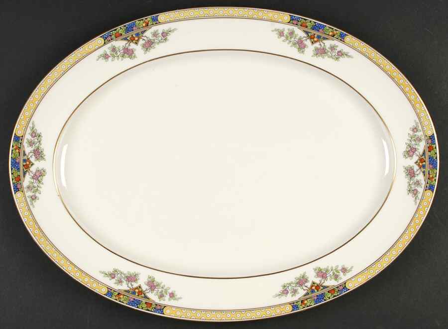 The Orchard 16" Oval Serving Platter by Lenox-1