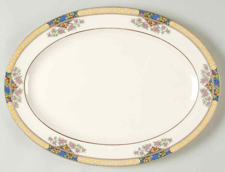 The Orchard 13" Oval Serving Platter by Lenox-1