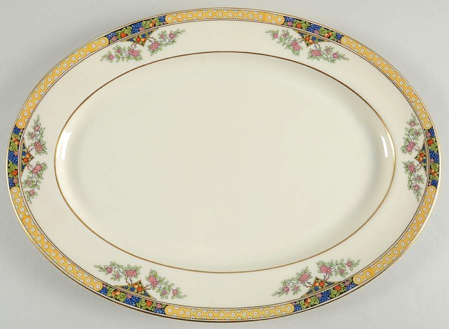 The Orchard 15" Oval Serving Platter by Lenox-1