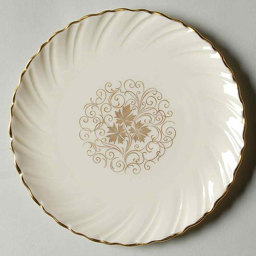Orleans Dessert Plate/Cream Soup Saucer for Flat Bowl by Lenox-1