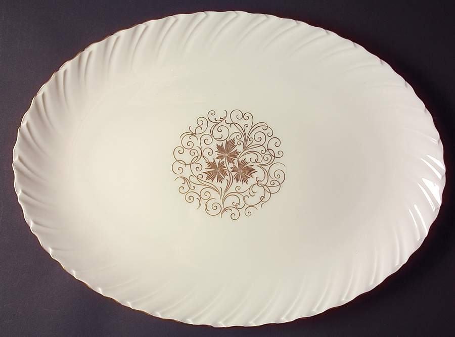 Orleans 17" Oval Serving Platter by Lenox-1