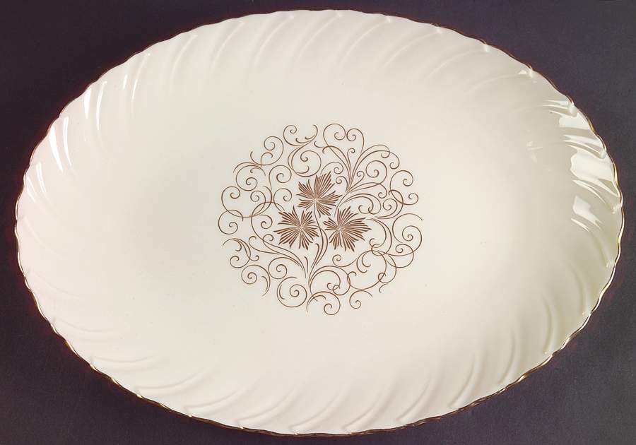 Orleans 13" Oval Serving Platter by Lenox-1