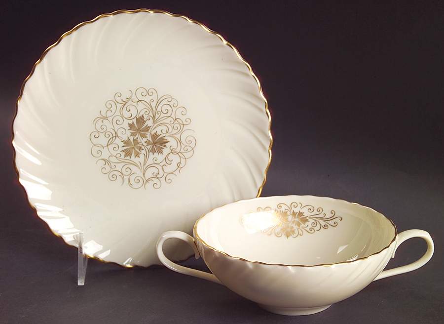Orleans Flat Cream Soup Bowl by Lenox-1