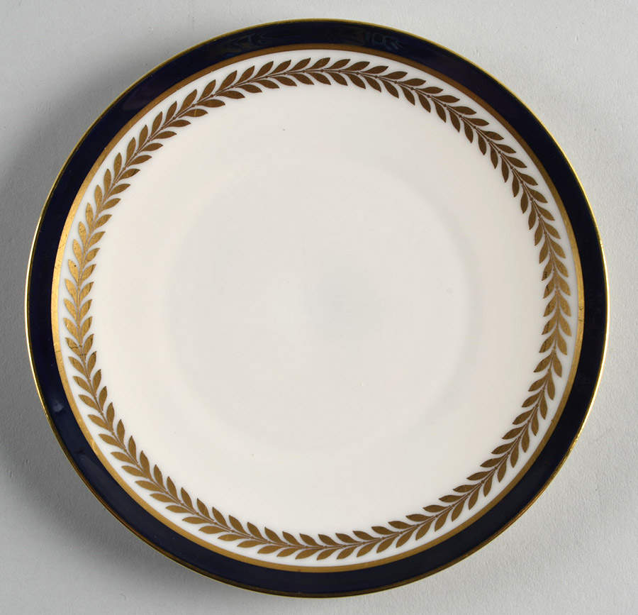 Orleans Cobalt Blue Saucer for Cream Soup Bowl by Lenox-1