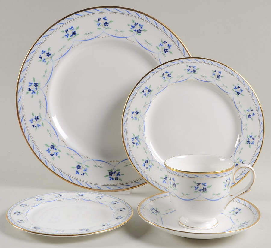 Orleans Cobalt Blue 5 Piece Place Setting by Lenox-1