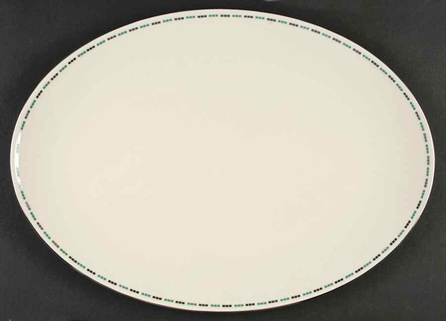 Oslo 16" Oval Serving Platter by Lenox-1