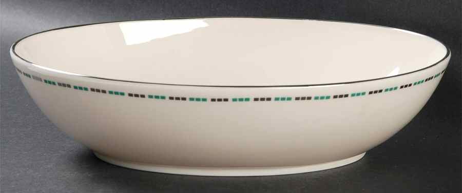 Oslo 9" Oval Vegetable Bowl by Lenox-1
