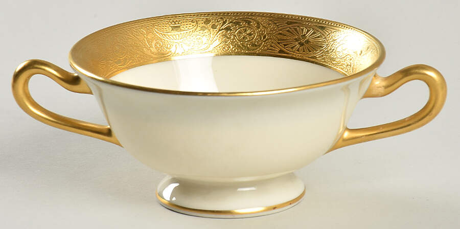 P22 Footed Bouillon Cup by Lenox-1