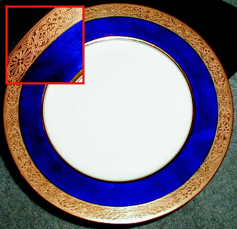 P22K Cobalt Blue Dinner Plate by Lenox-1